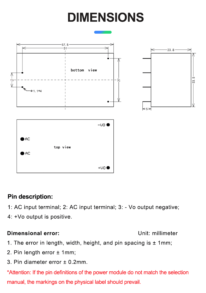 20W-B DIMENSIONS 拷贝
