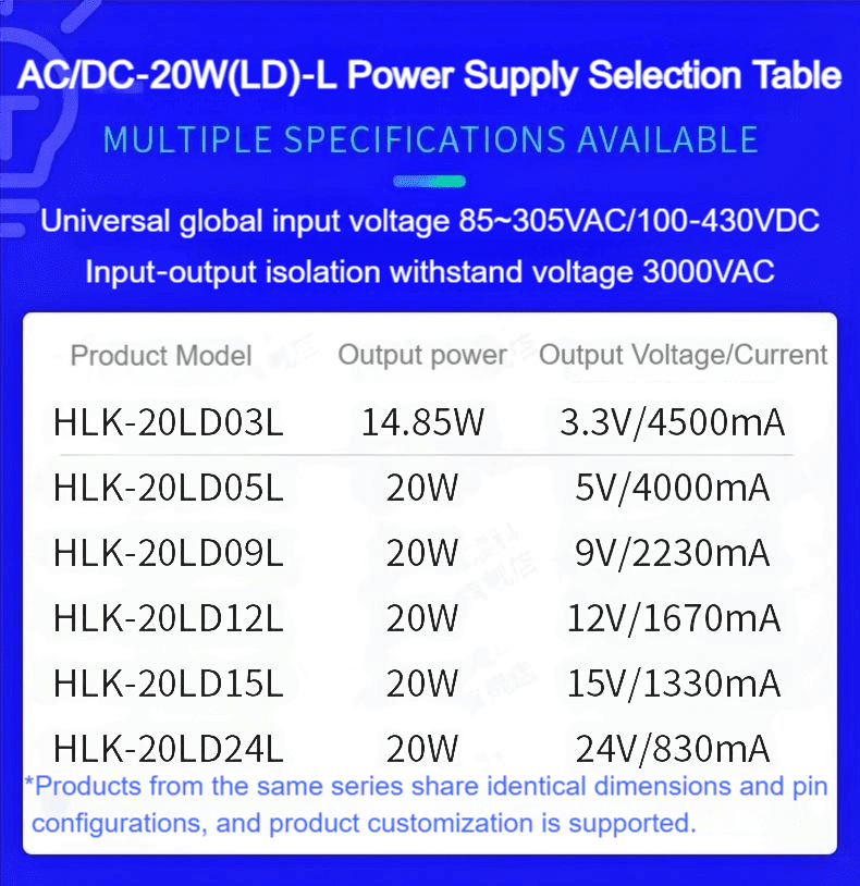 HLK-20LDxxL-1