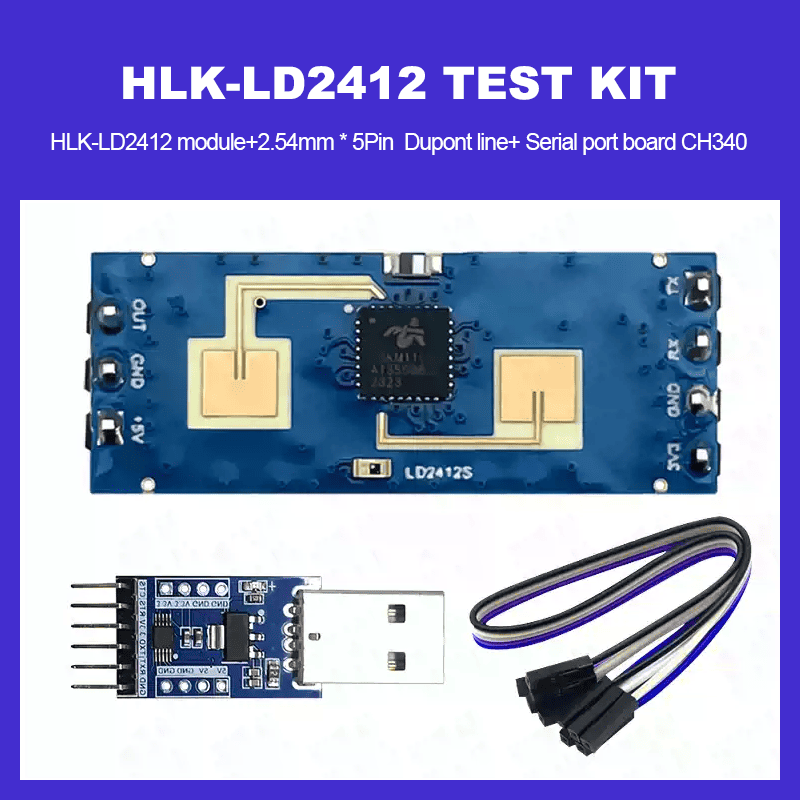 Hott Hi-link Hlk-ld2410 Smart Human Presence Sensing Radar Module Ble...